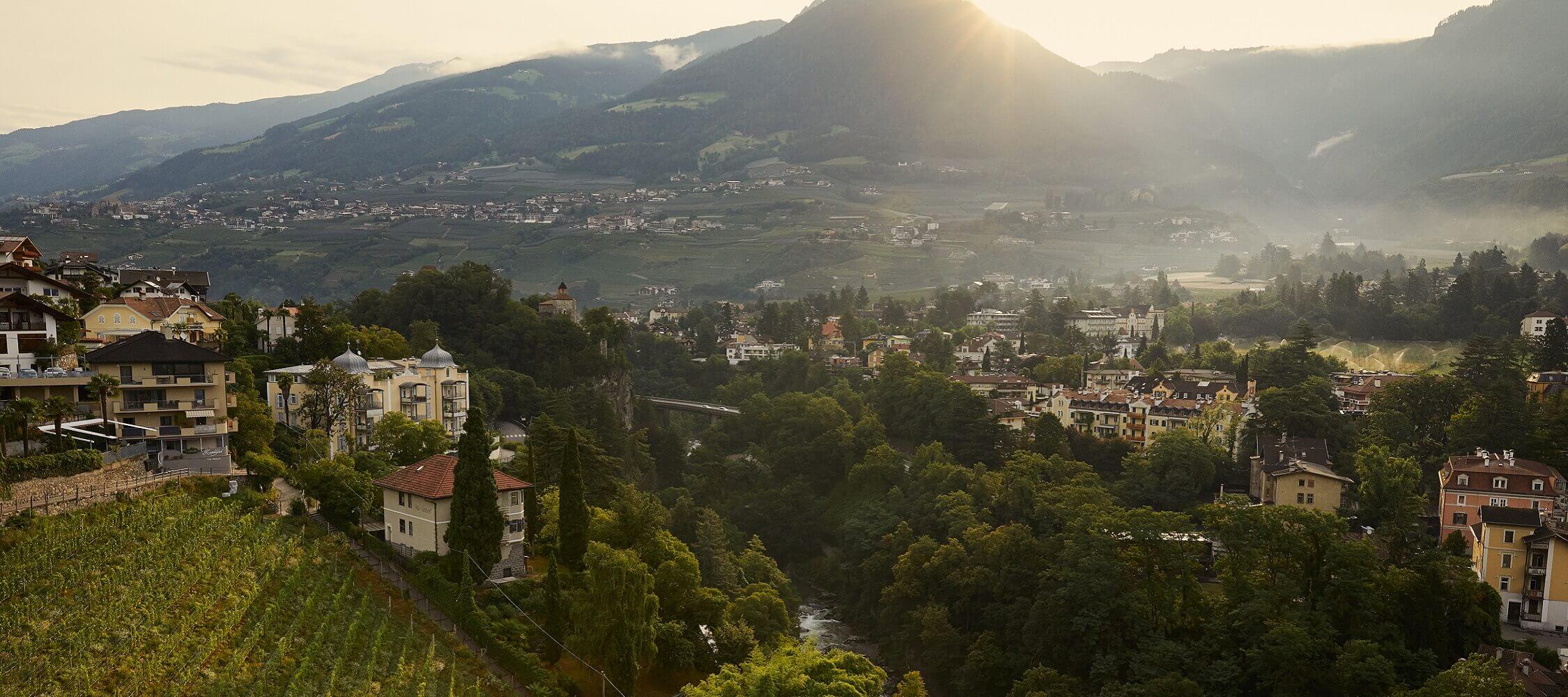 Italien-Trentino_Suedtirol_Alto_Adige_Merano_Meran_Besichtigen_Natur_Promenade_Tappeinerweg_Panorama_Sommer_Spring_idm07060_2250x1000